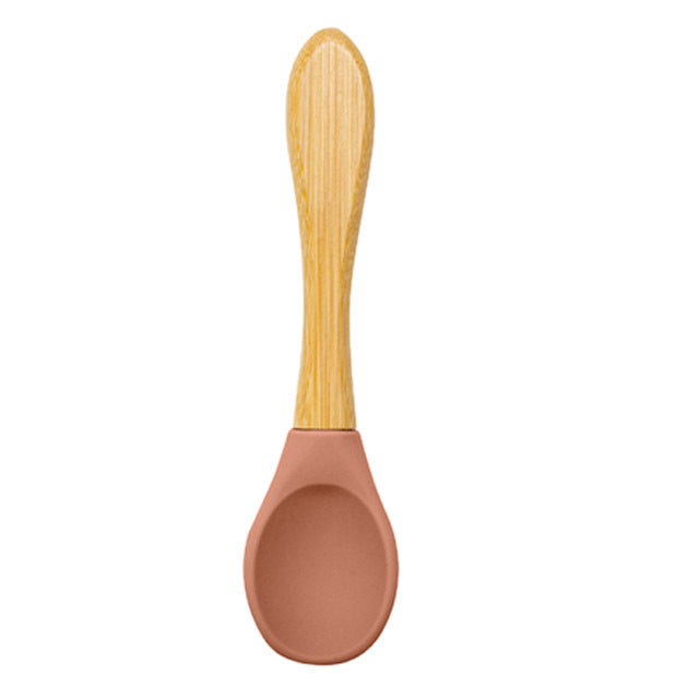 Silicone Baby Food Supplement Tableware Silicone Spoon