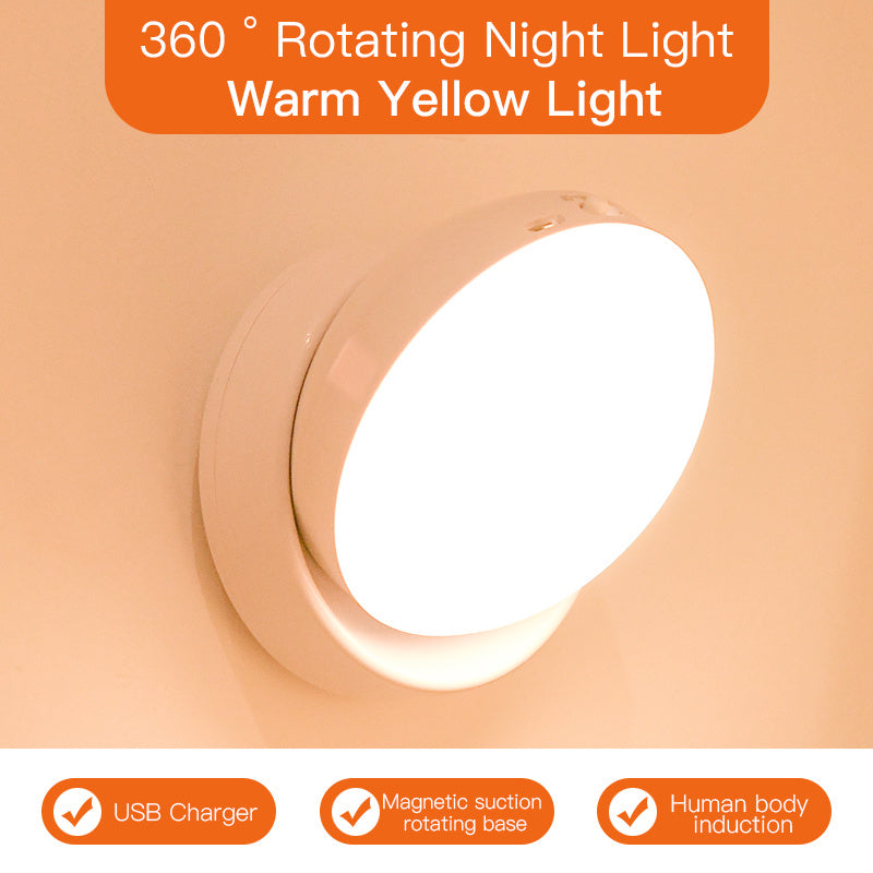 Rotating Light Motion Sensor