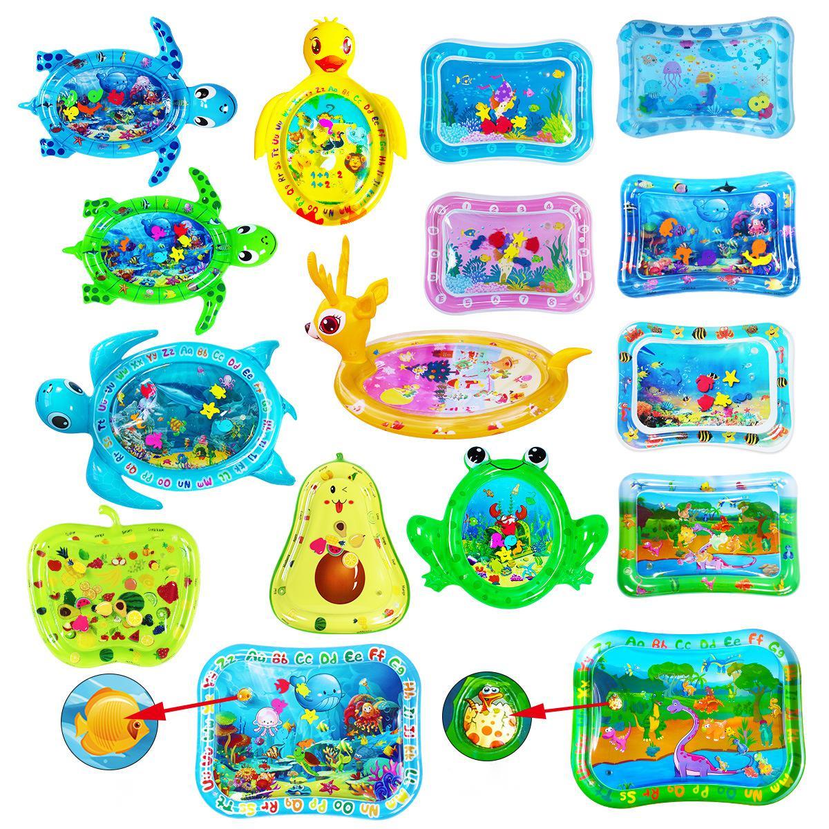 Inflatable Sea Turtle Baby Ice Pad Pat Water