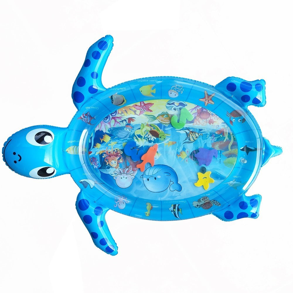 Inflatable Sea Turtle Baby Ice Pad Pat Water