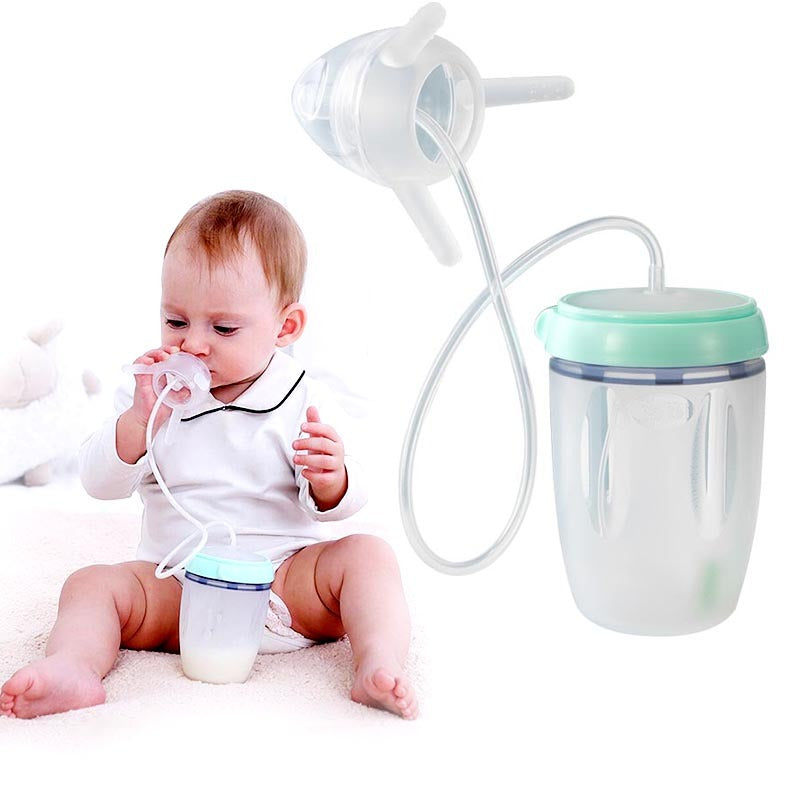 Feeding Bottle Kids Cup Children Training Silicone Sippy