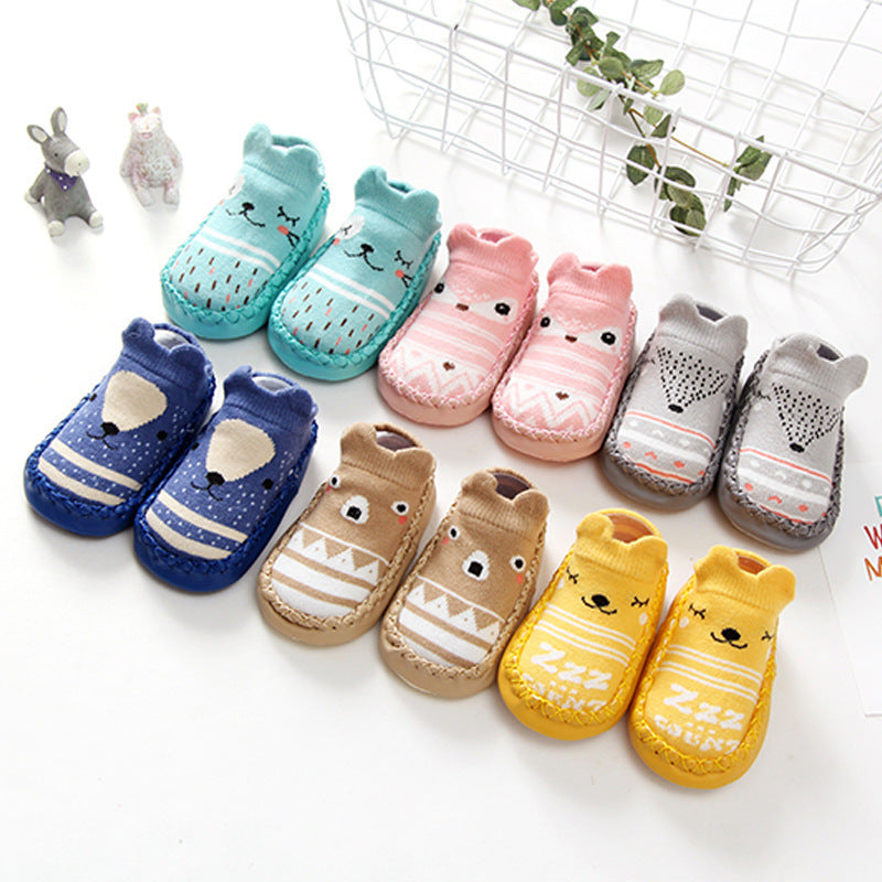 Spring And Autumn New Cartoon Baby Walking Shoes For Boys And Girls