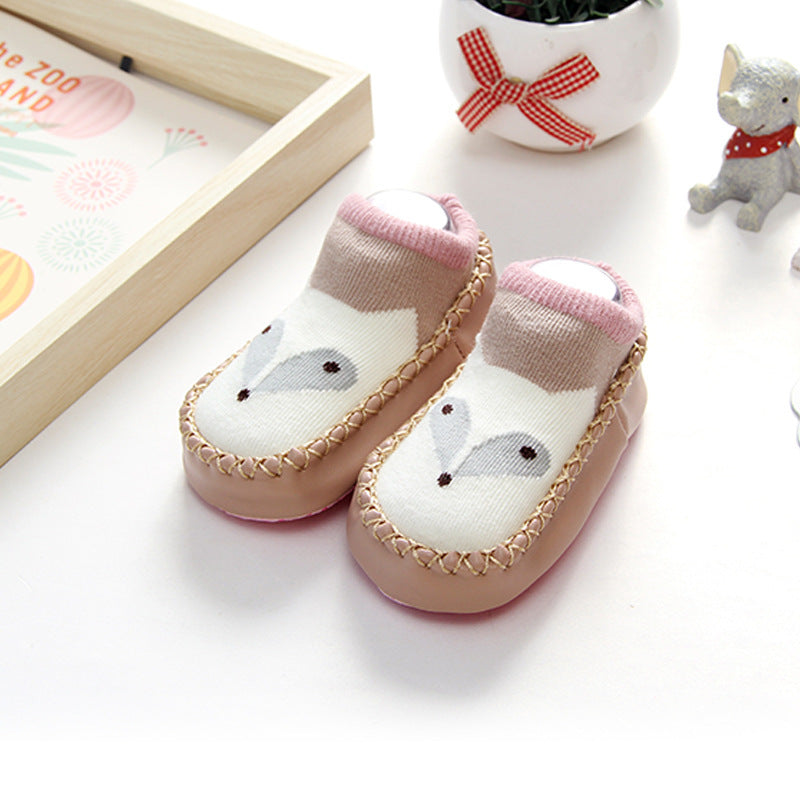 Spring And Autumn New Cartoon Baby Walking Shoes For Boys And Girls