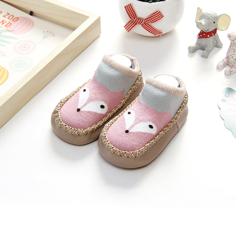 Spring And Autumn New Cartoon Baby Walking Shoes For Boys And Girls