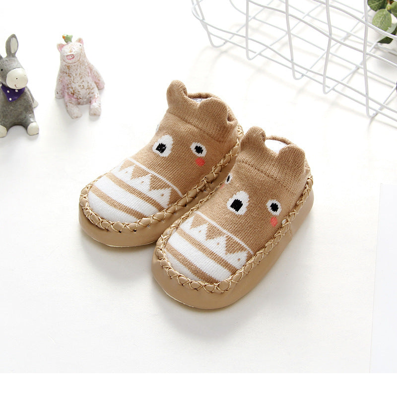 Spring And Autumn New Cartoon Baby Walking Shoes For Boys And Girls