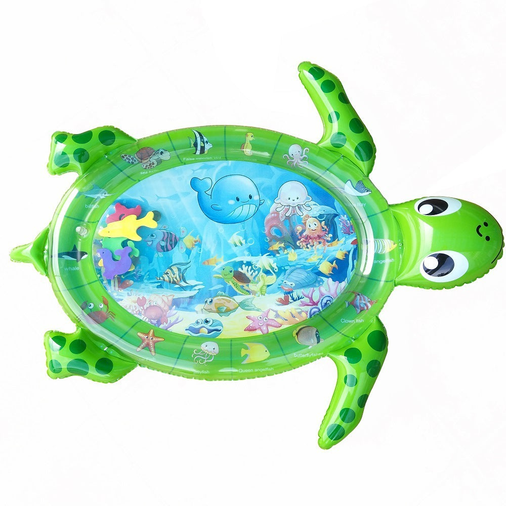 Inflatable Sea Turtle Baby Ice Pad Pat Water