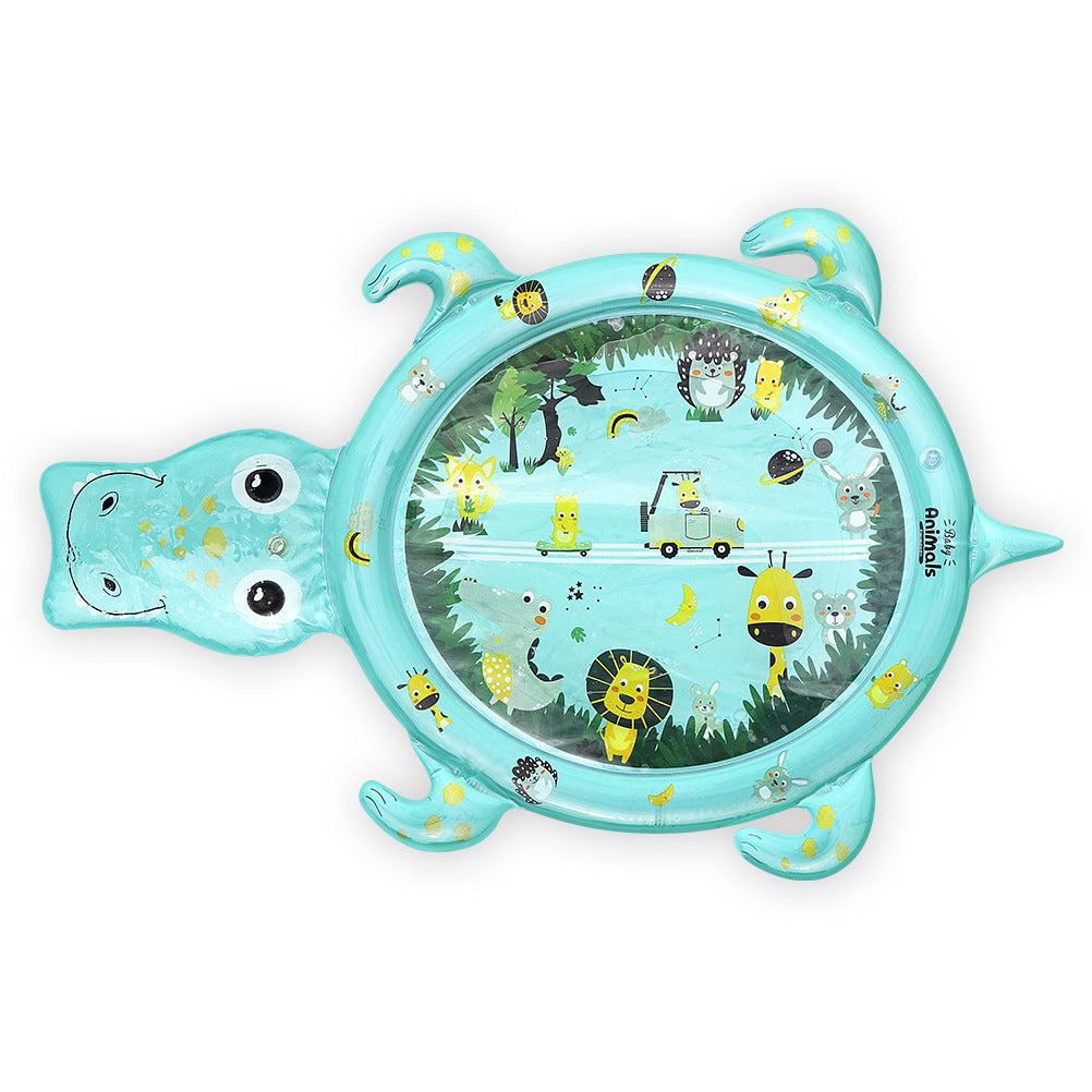 Inflatable Sea Turtle Baby Ice Pad Pat Water