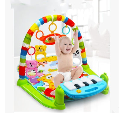 Baby Pedal Piano Baby Music Fitness Stand Toy Baby Fitness Device