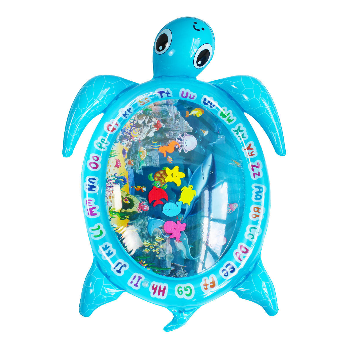 Inflatable Sea Turtle Baby Ice Pad Pat Water