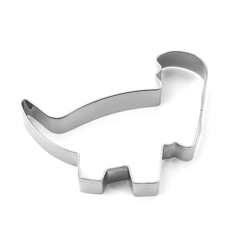 Home Cartoon Dinosaur Stainless Steel Cookie Cutter