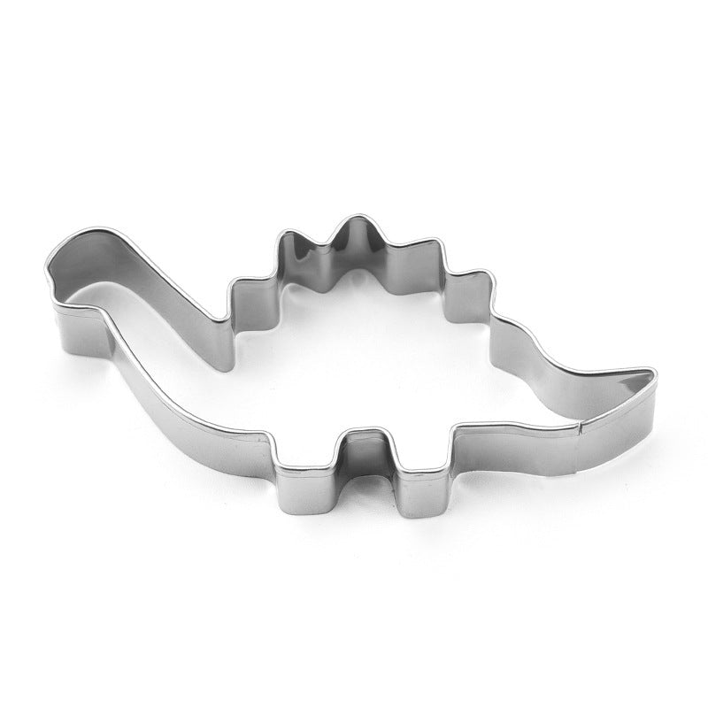 Home Cartoon Dinosaur Stainless Steel Cookie Cutter