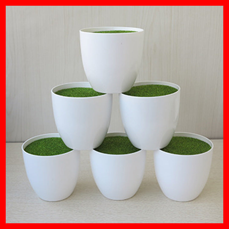 Balcony Plastic Flower Pots Supply Balcony Vegetable Pots