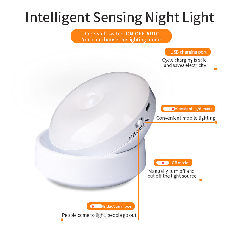 Rotating Light Motion Sensor